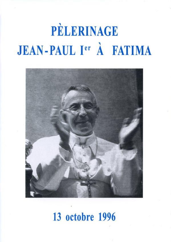 Pèlerinage à Fatima 1996